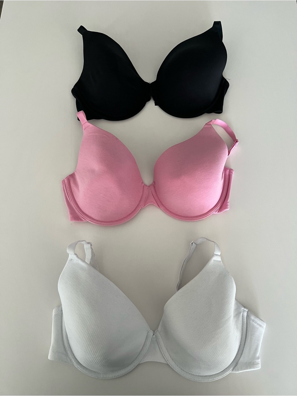 Primark t-shirt bras set of 3
